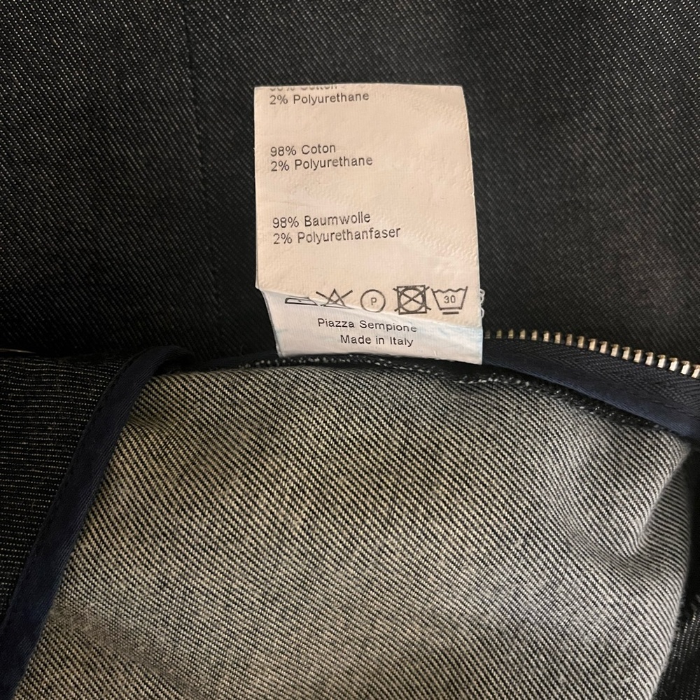 Piazza Sempione Denim Cropped Pants - Picture 8 of 8